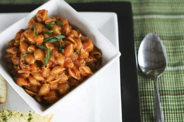Bacon Cheeseburger Pasta