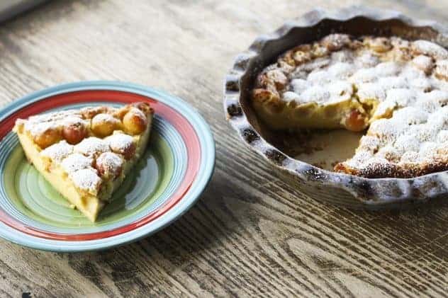 Whole Cherry Clafoutis (Cherry Custard Tart)