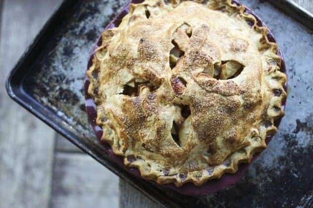 High Peaks Deep Dish Apple Pie and a {GIVEAWAY!}
