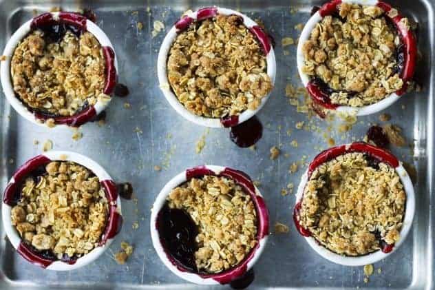 Make Ahead Crisp Topping and Any Fruit Crisps | Make Ahead Mondays