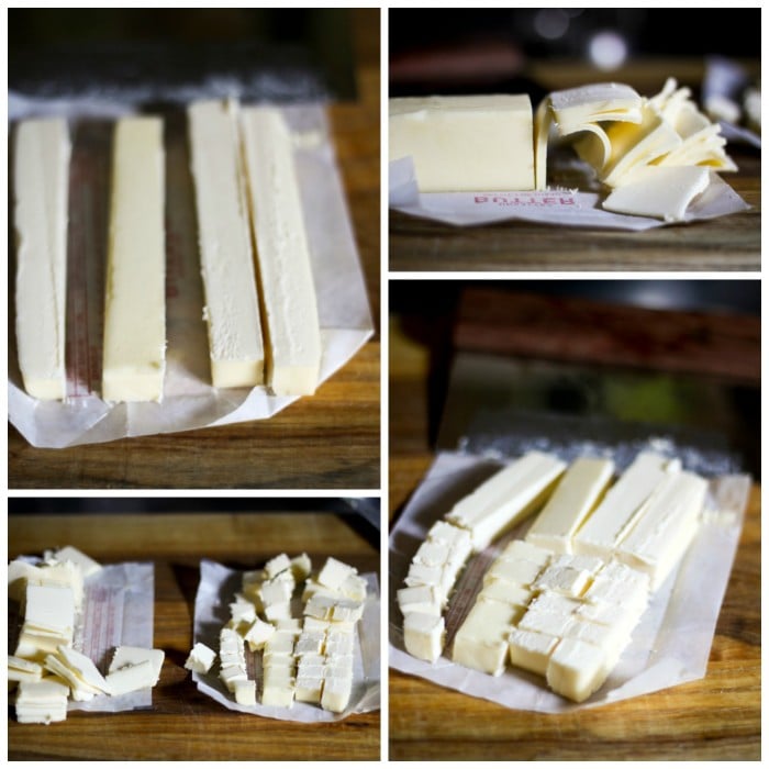 Como cortar sua manteiga para perfeitos, esquisito, mergulhado biscoitos leitelho.  www.foodiewithfamily.com