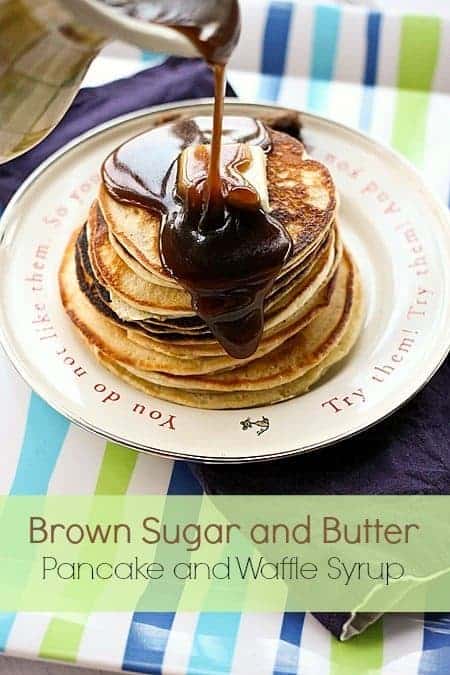 foodiewithfamily.com syrup Brown Syrup Waffle and how Butter Pancake and Sugar to pancake sugar make  brown from