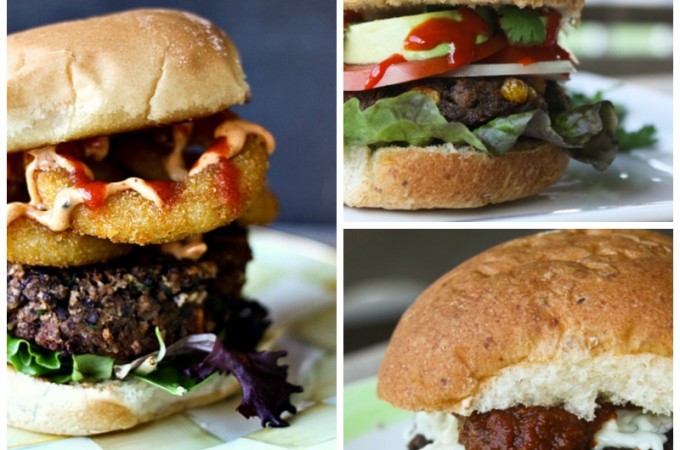 Meatless Burgers on Foodie with Family