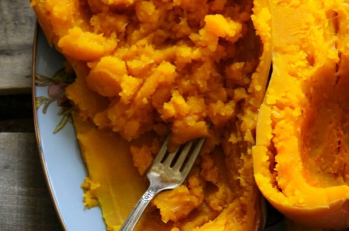 Use your slow-cooker to roast butternut squash.Easiest Method to Cook a Butternut Squash: No knives needed! foodiewithfamily.com