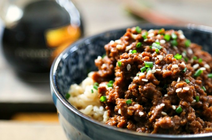 15 Minute Korean Style Beef. Slightly spicy and somewhat sweet, with a taste reminiscent of bulgogi from foodiewithfamily.com