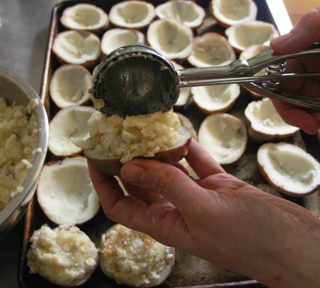 Colcannon Stuffed Twice Baked Potatoes Part II of a St. Patrick's Day