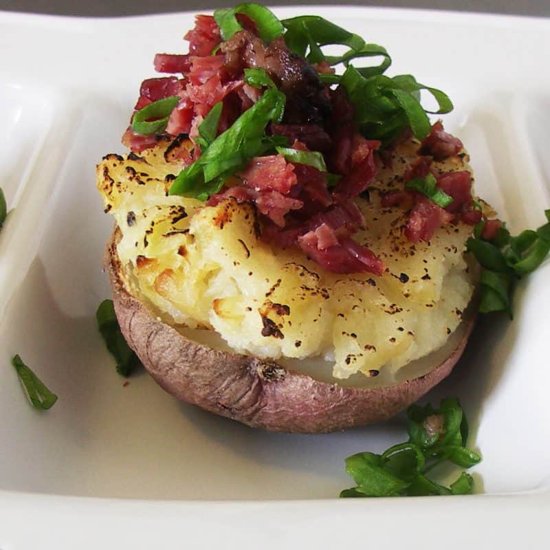 Colcannon Stuffed Twice Baked Potatoes Part II of a St. Patrick's Day