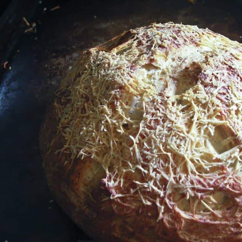 Dutch Oven Herb Bread - Completely Delicious