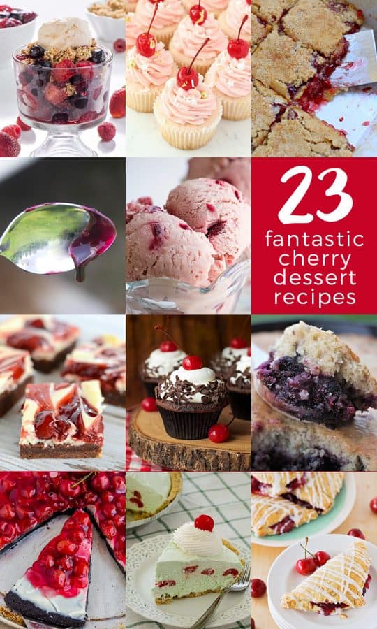 Rum Soaked Preserved Cherries and Boozy Cherry Molasses and Cherry Dessert Recipes for National Cherry Day