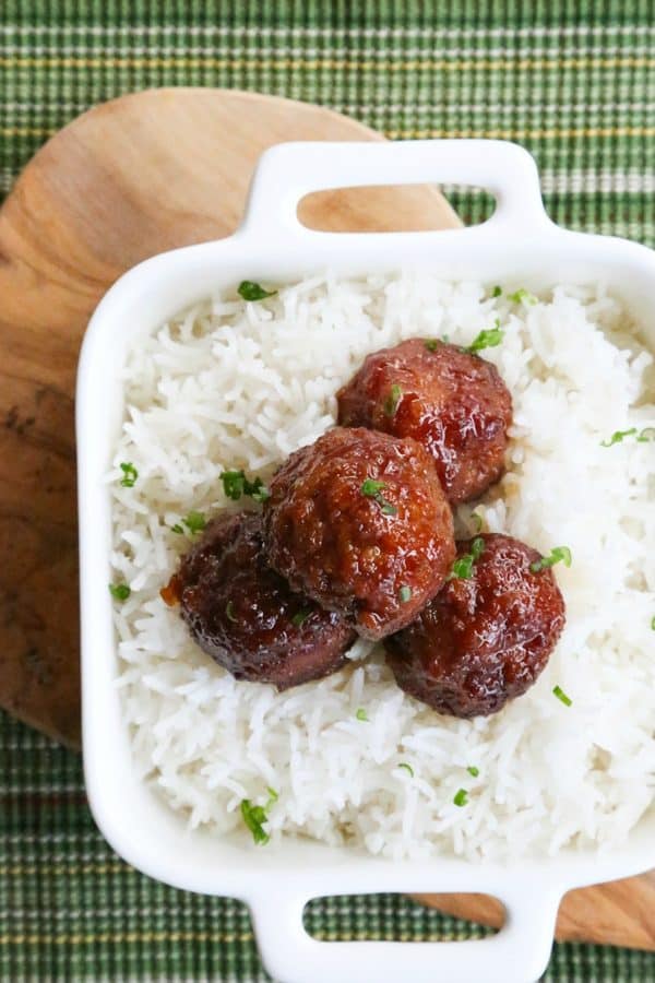 Old Fashioned Ham Balls from foodiewithfamily.com