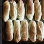 Homemade Hot Dog Buns are infinitely more flavourful than commercially available ones, turning any ordinary hot dog meal into an extraordinary one. You'll be hard pressed to find a better bun for chili dogs!