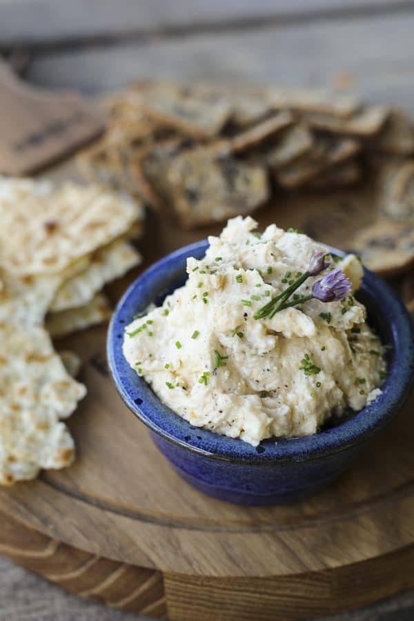 Fromage Fort is a thrifty but fabulous French solution to odds and ends of cheese in your refrigerator. It's as easy as throwing a bunch of grated cheese, a little garlic, and a splash of white wine in a food processor!