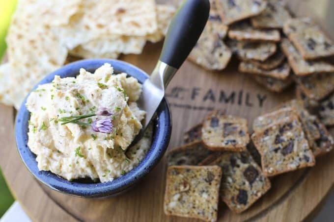 Fromage Fort is a thrifty but fabulous French solution to odds and ends of cheese in your refrigerator. It's as easy as throwing a bunch of grated cheese, a little garlic, and a splash of white wine in a food processor!