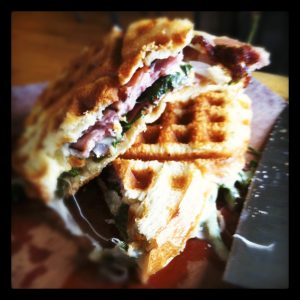 Waffle Iron Turkey Melt Panini Recipe