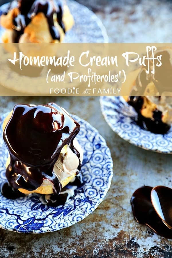 Homemade Cream Puffs: Impossibly light and airy, but totally simple to make!