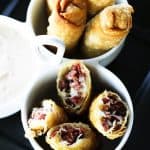 Reuben Egg Rolls from foodie with family