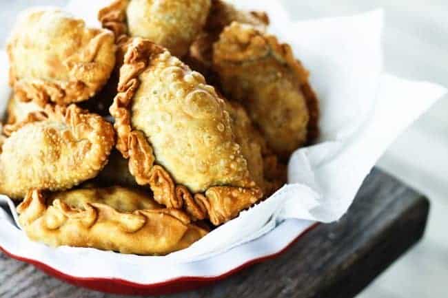 Sweet and Spicy Pulled Pork Empanadas | www.foodiewithfamily.com