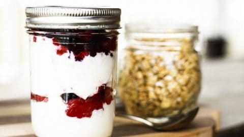 Vanilla Yogurt and Berry Parfait