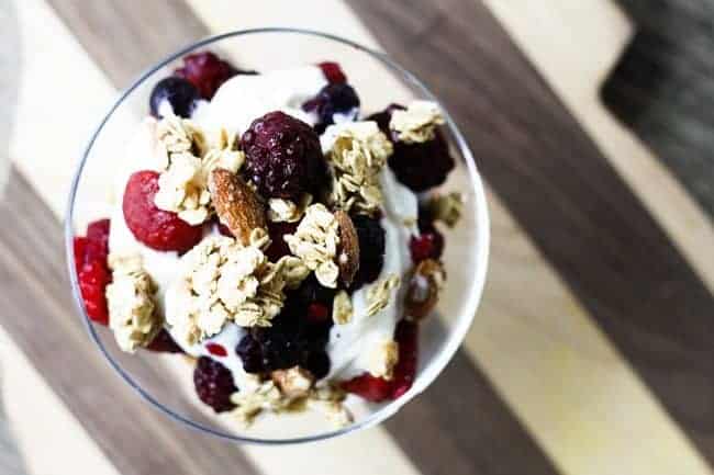 Yogurt and Berry Parfaits from Foodie with Family