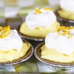 Lemon Cream No-Bake Mini-Cheesecakes | www.foodiewithfamily.com