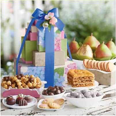 Harry & David Mother's Day Tower of Treats Gift Deluxe Giveaway | www.foodiewithfamily.com