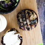Spinach Feta Turkey Burger | www.foodiewithfamily.com