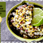 Grilled Mexican Street Corn Salad | www.foodiewithfamily.com