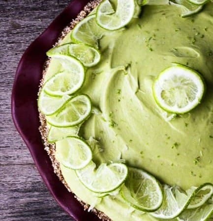 This beautiful, creamy, indulgent, lemon-lime, mile-high, icebox pie just so happens to be good for you. How is that possible? It's also friendly for a wide-range of dietary restrictions because it is gluten-free, dairy-free, grain-free, sugar-free and raw. With one minor adjustment it is also vegan-friendly. Ever so slightly adapted recipe courtesy of my friend Joy Hinterkopf