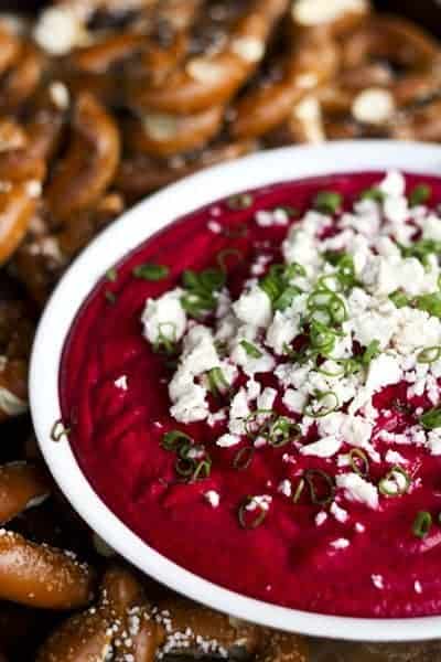 Roasted Beet Dip | www.foodiewithfamily.com