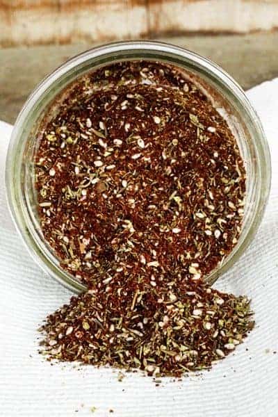 Homemade Za'atar Blend | www.foodiewithfamily.com