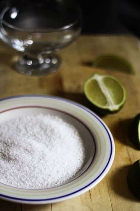 Watermelon Lime Sorbet and Frozen Margaritas | www.foodiewithfamily.com