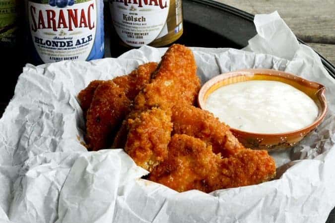 Oven Fried Homemade Chicken Nuggets and Boneless Buffalo Wings | www.foodiewithfamily.com