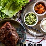 Bo Ssäm Korean Pork Roast Lettuce Wraps from www.foodiewithfamily.com