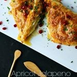 Baked Apricot and Jalapeno Brie www.foodiewithfamily.com