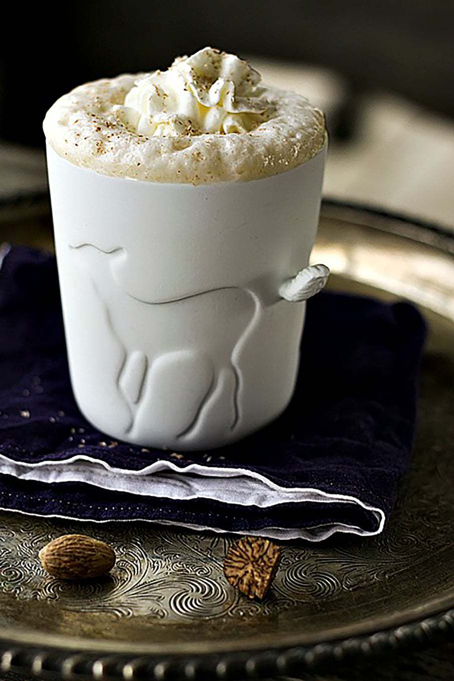 Eggnog Chai Latte {+eggnog coffee latte recipe}