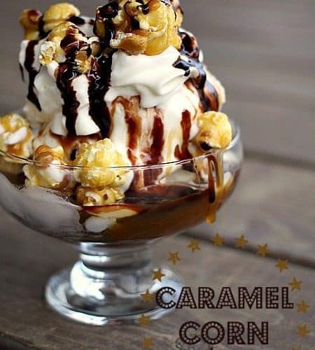 Caramel Corn Sundae