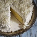 Coconut Lemon Cake at www.foodiewithfamily.com