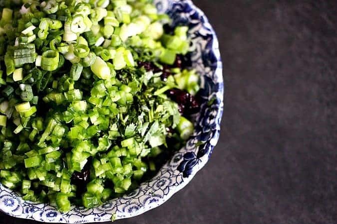 Brown and Wild Rice Pilaf with Dried Cherries stir ins