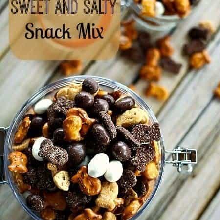 Fish Eyes Sweet and Salty Snack Mix #Snacks foodiewithfamily.com