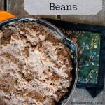 Garlicky Refried Beans from scratch #HealthyFoods #Recipe