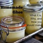 Homemade Ghee. Why and how to make it and what it is. Foodiewithfamily.com #realfood