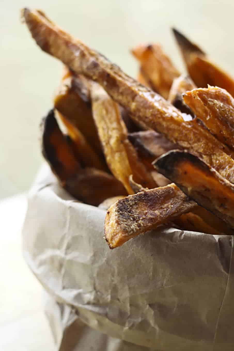 Baked Sweet Potato Fries – A Couple Cooks