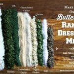 Make your own Buttermilk Ranch Dressing Mix for dressings and dips. No MSG. foodiewithfamily.com