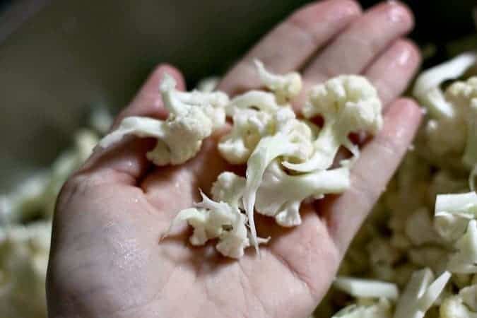 Making Cauliflower Popcorn on foodiewithfamily.com. It might be grain-free, gluten-free, vegan, and paleo, but it's awesome!