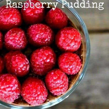 3 Minute Decadent Chocolate Raspberry Pudding {vegan, no added sugar, gluten free} #tofu www.foodiewithfamily.com