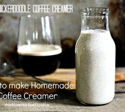 How to Make Homemade Coffee Creamer