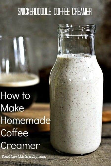 HOMEMADE HEALTHY COFFEE CREAMER STORY - JoyFoodSunshine