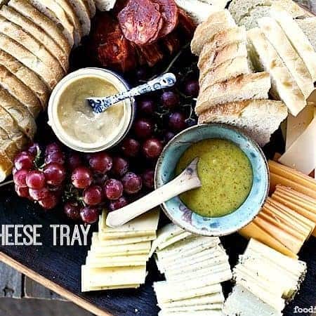 How to put together a Cheese Tray for appetizers or a light summer meal. foodiewithfamily.com
