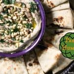 Party Hummus- the best hummus ever served just as hummus should be. Hint: not cold. foodiewithfamily.com