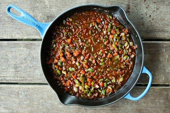 Ropa Vieja: Thin shreds of flank steak braised in a rich tomato vegetable sauce with olives &capers. Prepare in an Instant Pot OR Slow-Cooker.